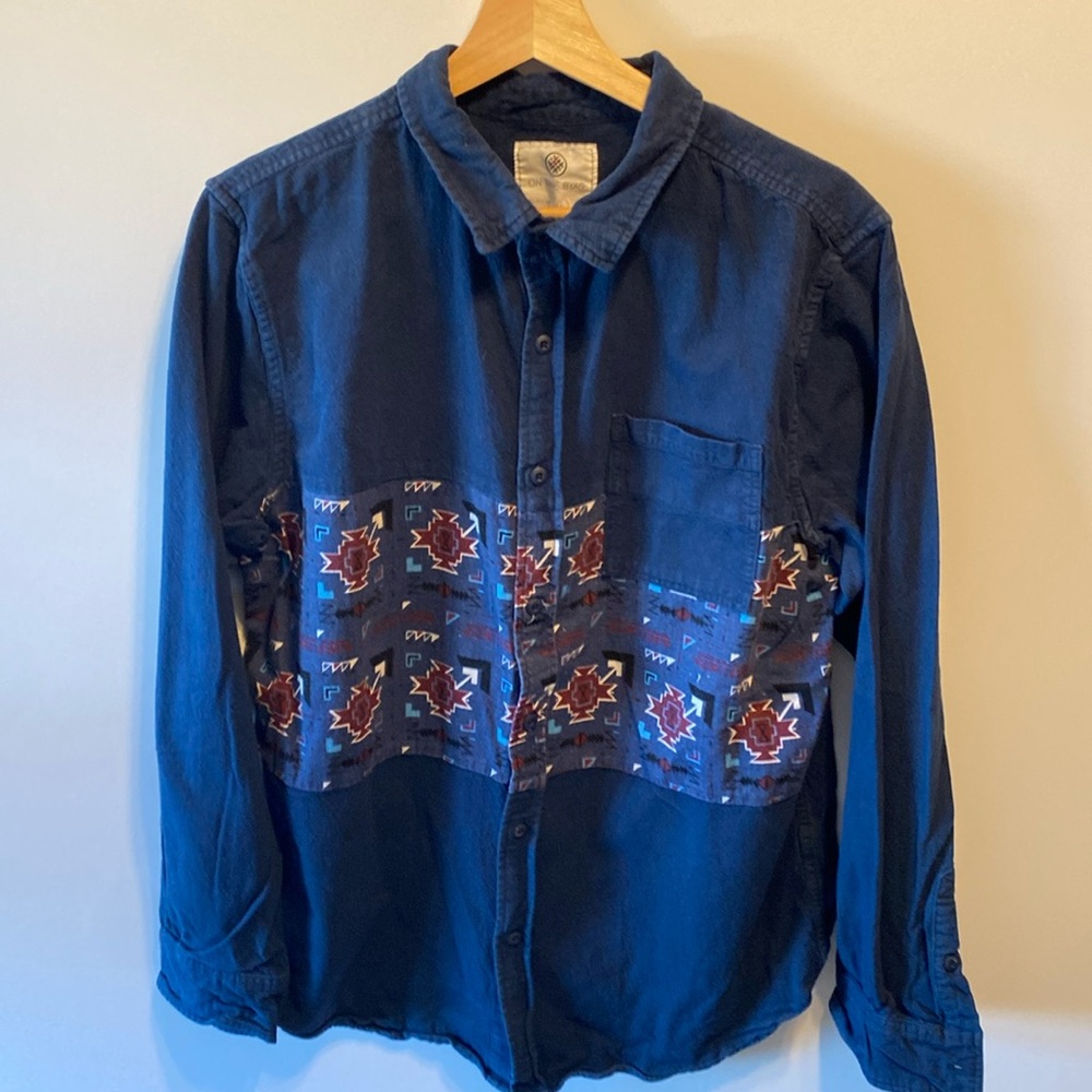 On The Byas western pattern shirt